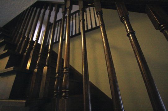 oak staircase